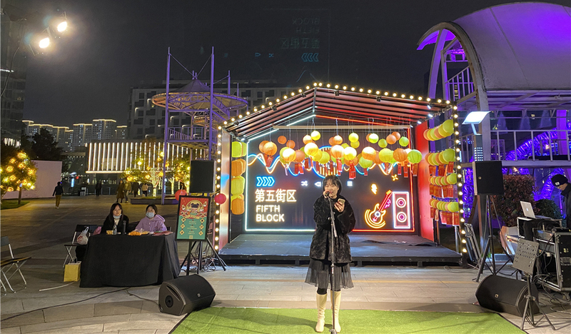 愛樂社夜市街頭溫情開唱