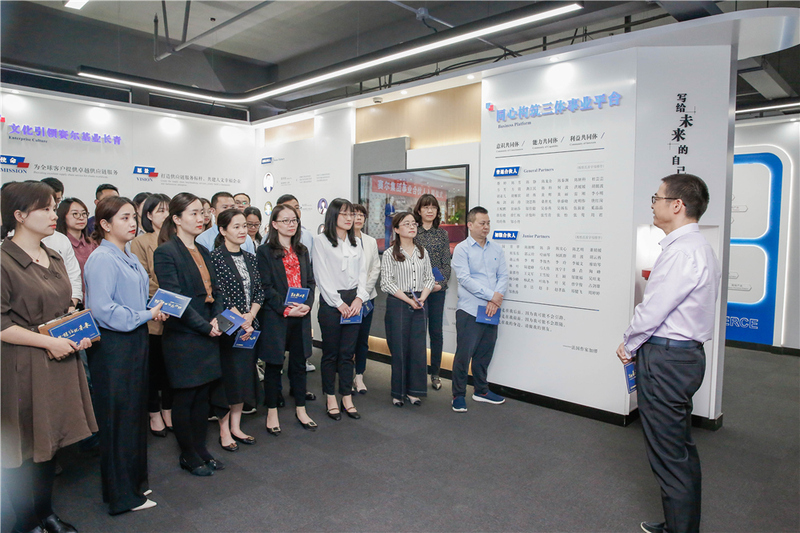 集團舉行合伙人“三年計劃”投遞儀式